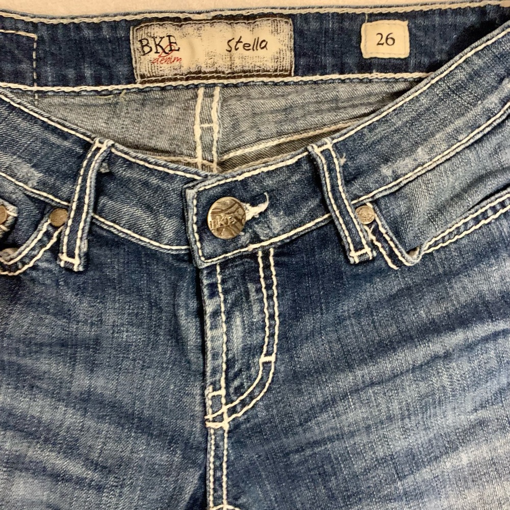 BKE Stella denim capri size 26